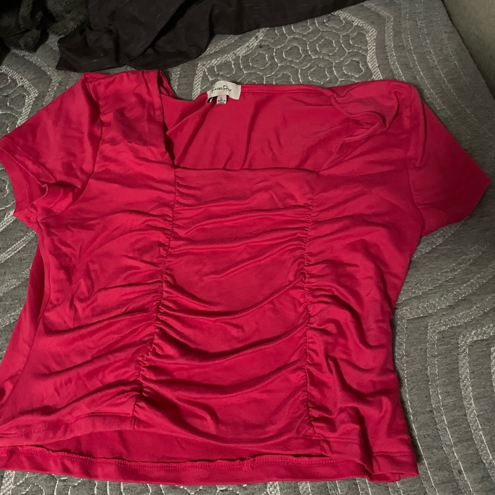 Hot pink top